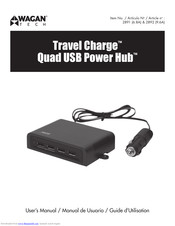 Wagan Quad USB Power Hub User Manual