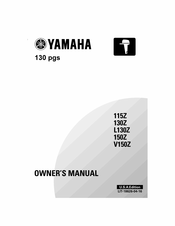 Yamaha V150Z Owner's Manual