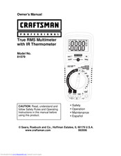 Craftsman 81079 Owner's Manual