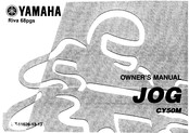 Yamaha JOG Owner's Manual