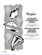 Whirlpool STANDARD CLEANING GAS RANGE Use & Care Manual