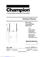 Champion D-HBT Technical Manual