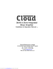 Cloud 36-50 MULTI-ZONE Installation & Operation Manual