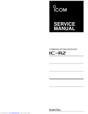 Icom IC-R2 Service Manual