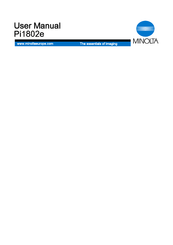 Minolta Pi1802e User Manual