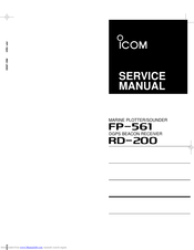 Icom RD-200 Service Manual