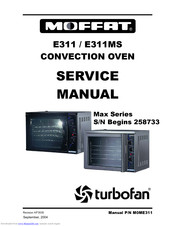 E311 Blue Seal Turbofan Convection Oven 