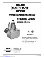 Mannhart M3000 Operating/Technical Manual