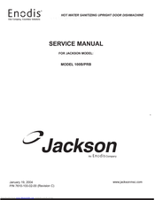 Enodis Jackson 100PRB Service Manual