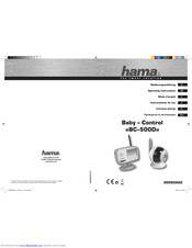 Hama Baby Control BC-500D Operating Instructions Manual