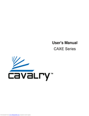 Cavalry CAXE Series User Manual