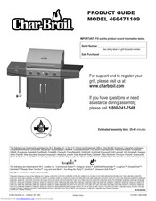 Char-Broil 466471109 Product Manual
