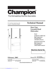 Champion D-H1TCM4 Technical Manual