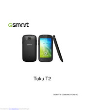 Giga-Byte Communications GSmart Tuku T2 Manual
