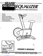 Pro-Form Equalizer Owner's Manual