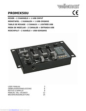 Velleman PROMIX50U User Manual