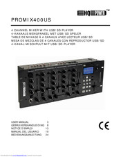 Velleman PROMIX400US User Manual