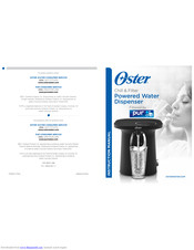 Oster NDSTOFWPBS Instruction Manual