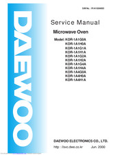 Daewoo KOR-1A4G0A Service Manual