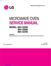 LG MH-1355M Service Manual