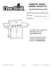 Char-Broil T-47G Product Manual