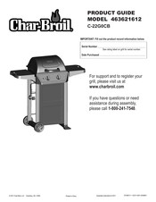Char-Broil 463621612 Product Manual