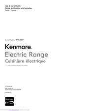 Kenmore 970-6885 series Use & Care Manual