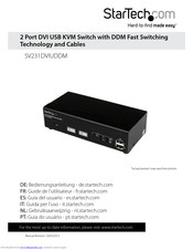 StarTech.com V231DVIUDDM User Manual