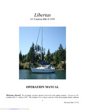 Catalina Yachts 34' Catalina MK II Operation Manual