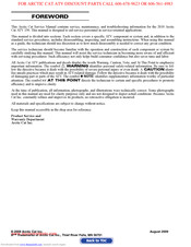 Arctic Cat ATV 150 2010 Service Manual