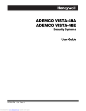 Honeywell ADEMCO VISTA-48E User Manual