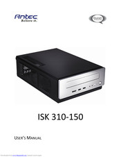 Antec ISK 310-150 User Manual