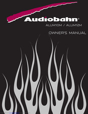 Audiobahn ALUM10M Owner's Manual