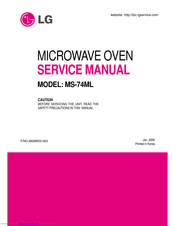 LG MS-74ML Service Manual