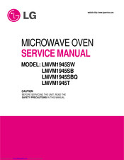 LG LMVM1945T Service Manual