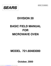 Sears 721.60483000 Basic Field Manual