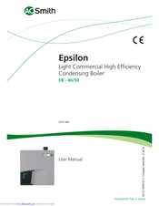 A.O. Smith Epsilon EB-40 User Manual