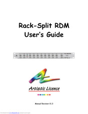 Artistic Licence DMX512 User Manual