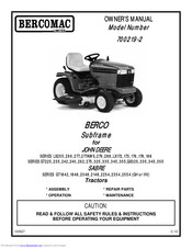 Bercomac 700219-2 Owner's Manual