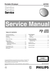 Philips AX7201 Service Manual