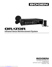 Bogen ORATOR User Manual