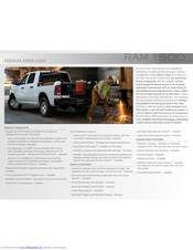 Chrysler 2013 RAM 1500 Specification