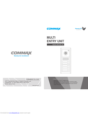 Commax DRC-nSC Quick Manual