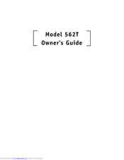 Directed Electronics Valet 562T Owner's Manual