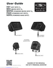 Galaxy Audio NSPA User Manual