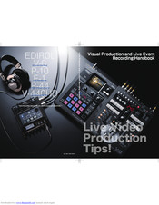Edirol R-44 Handbook