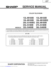 Sharp 13L-M150B Parts List