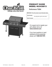 Char-Broil Performance T35G4 463436813 Product Manual