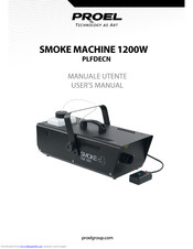 PROEL SMOKE MACHINE 1200W User Manual