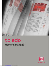 Seat toledo Owner's Manual